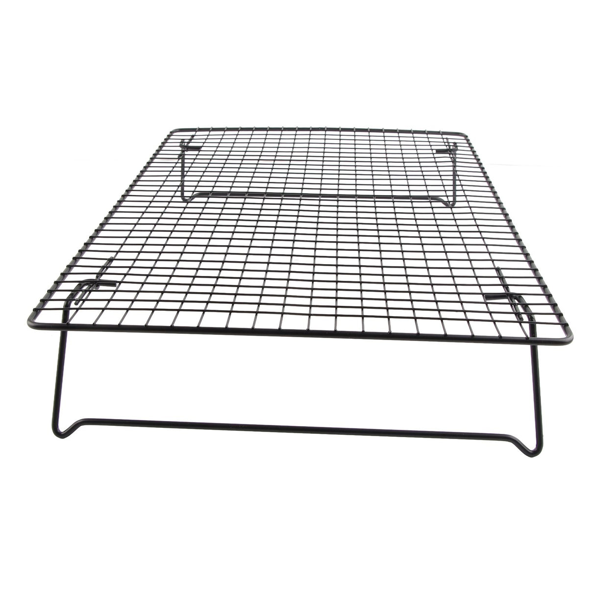 Cooling Rack Iron Bread Cookie Cake Cooling Net Oven Accessories for Dessert Coffee Shop Bakery Black