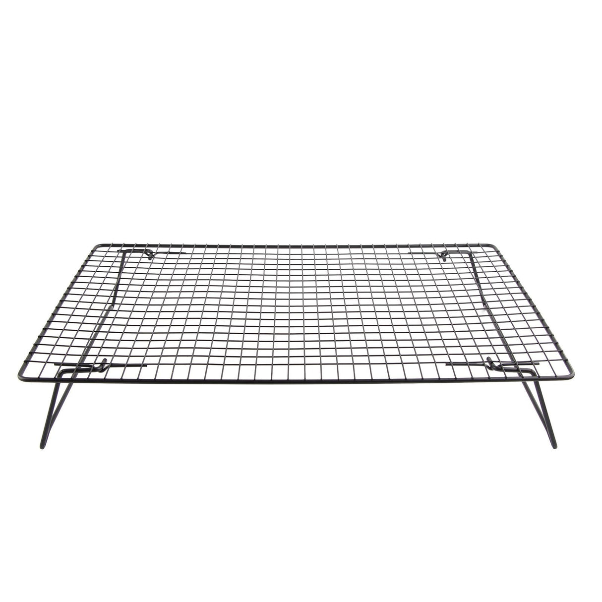 Cooling Rack Iron Bread Cookie Cake Cooling Net Oven Accessories for Dessert Coffee Shop Bakery Black