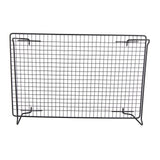 Cooling Rack Iron Bread Cookie Cake Cooling Net Oven Accessories for Dessert Coffee Shop Bakery Black