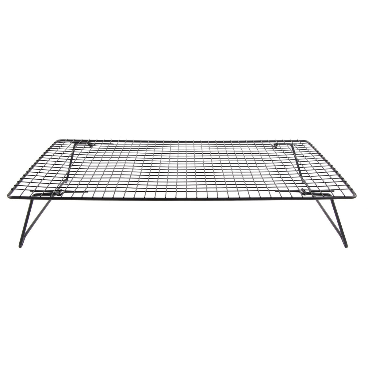 Cooling Rack Iron Bread Cookie Cake Cooling Net Oven Accessories for Dessert Coffee Shop Bakery Black