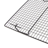 Cooling Rack Iron Bread Cookie Cake Cooling Net Oven Accessories for Dessert Coffee Shop Bakery Black