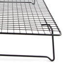 Cooling Rack Iron Bread Cookie Cake Cooling Net Oven Accessories for Dessert Coffee Shop Bakery Black - Extra Image
