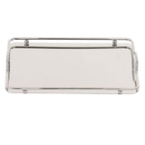 Large Rectangle Tray Stainless Steel Home Living Room Commercial Dishes Tray for Coffee Water Cups Fruit