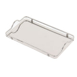 Large Rectangle Tray Stainless Steel Home Living Room Commercial Dishes Tray for Coffee Water Cups Fruit