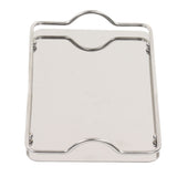 Large Rectangle Tray Stainless Steel Home Living Room Commercial Dishes Tray for Coffee Water Cups Fruit - Extra Image