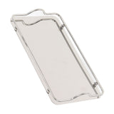 Large Rectangle Tray Stainless Steel Home Living Room Commercial Dishes Tray for Coffee Water Cups Fruit - Extra Image