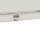 Large Rectangle Tray Stainless Steel Home Living Room Commercial Dishes Tray for Coffee Water Cups Fruit