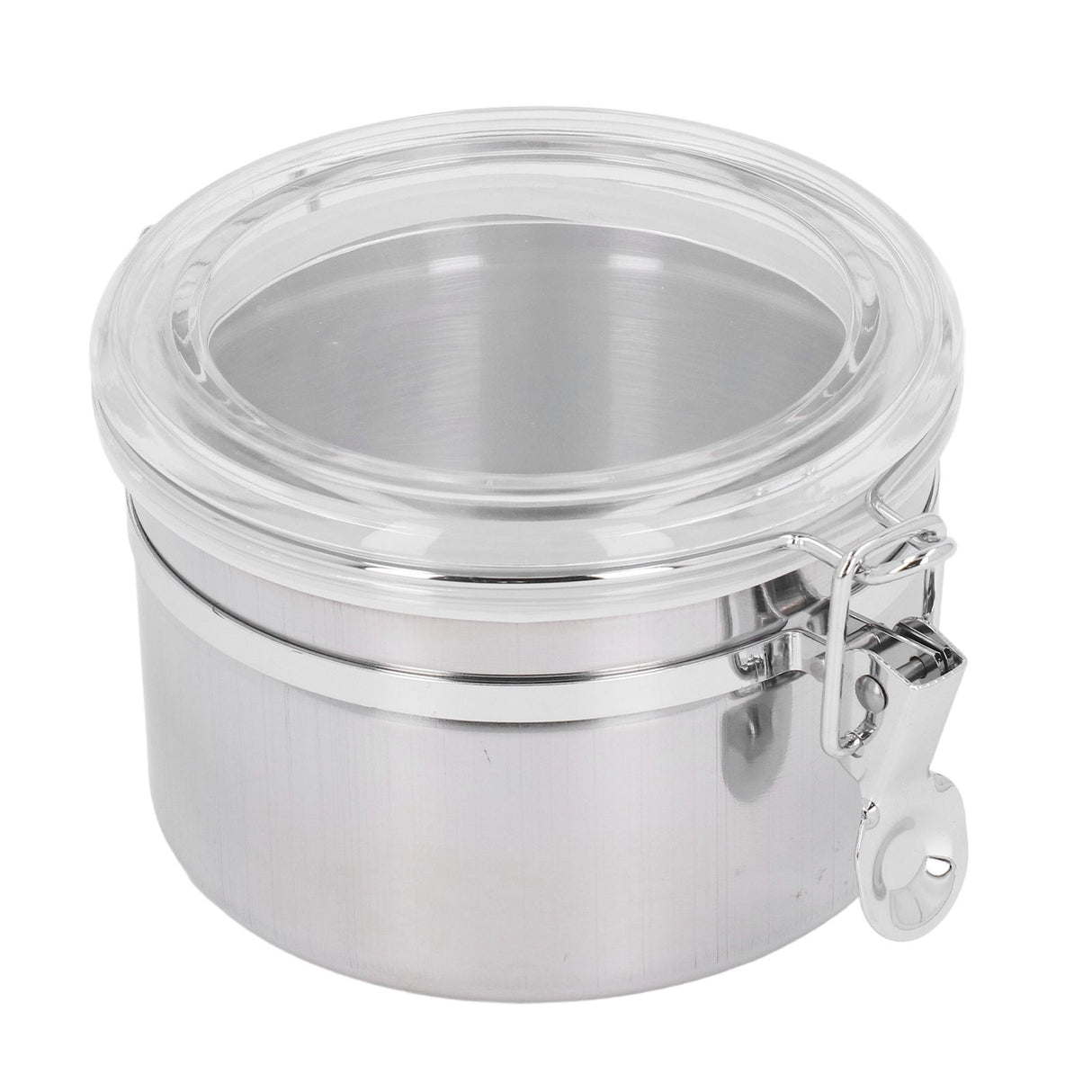 Stainless Steel Sealed Can Food Storage Container Airtight Canister for Dried Fruit Milk Powder Tea Small 900ml