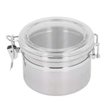 Stainless Steel Sealed Can Food Storage Container Airtight Canister for Dried Fruit Milk Powder Tea Small 900ml