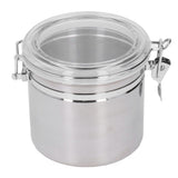 Stainless Steel Sealed Can Food Storage Container Airtight Canister for Dried Fruit Milk Powder Tea Medium 1300ml