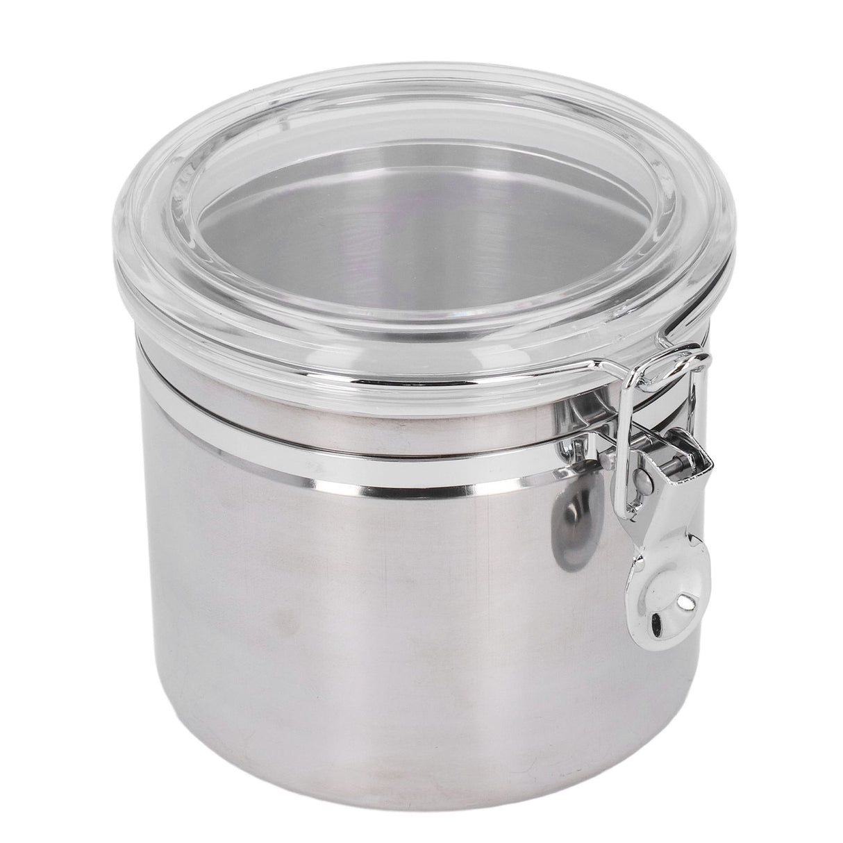 Stainless Steel Sealed Can Food Storage Container Airtight Canister for Dried Fruit Milk Powder Tea Medium 1300ml