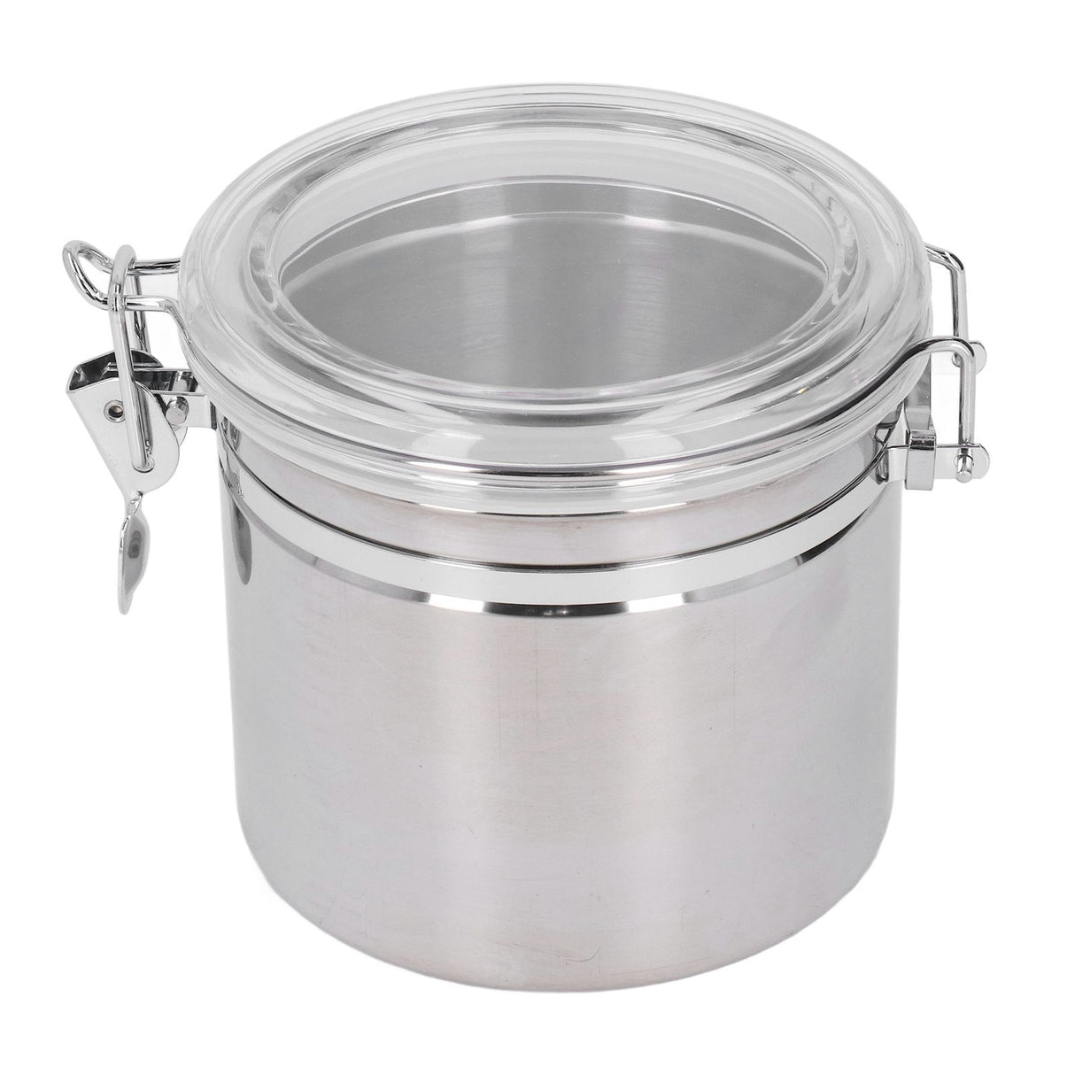 Stainless Steel Sealed Can Food Storage Container Airtight Canister for Dried Fruit Milk Powder Tea Medium 1300ml