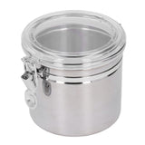 Stainless Steel Sealed Can Food Storage Container Airtight Canister for Dried Fruit Milk Powder Tea Medium 1300ml