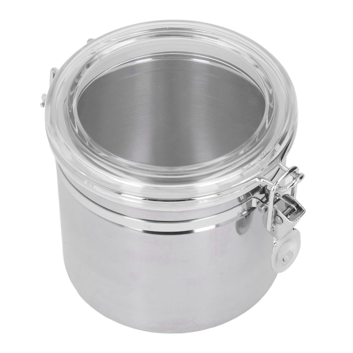 Stainless Steel Sealed Can Food Storage Container Airtight Canister for Dried Fruit Milk Powder Tea Medium 1300ml