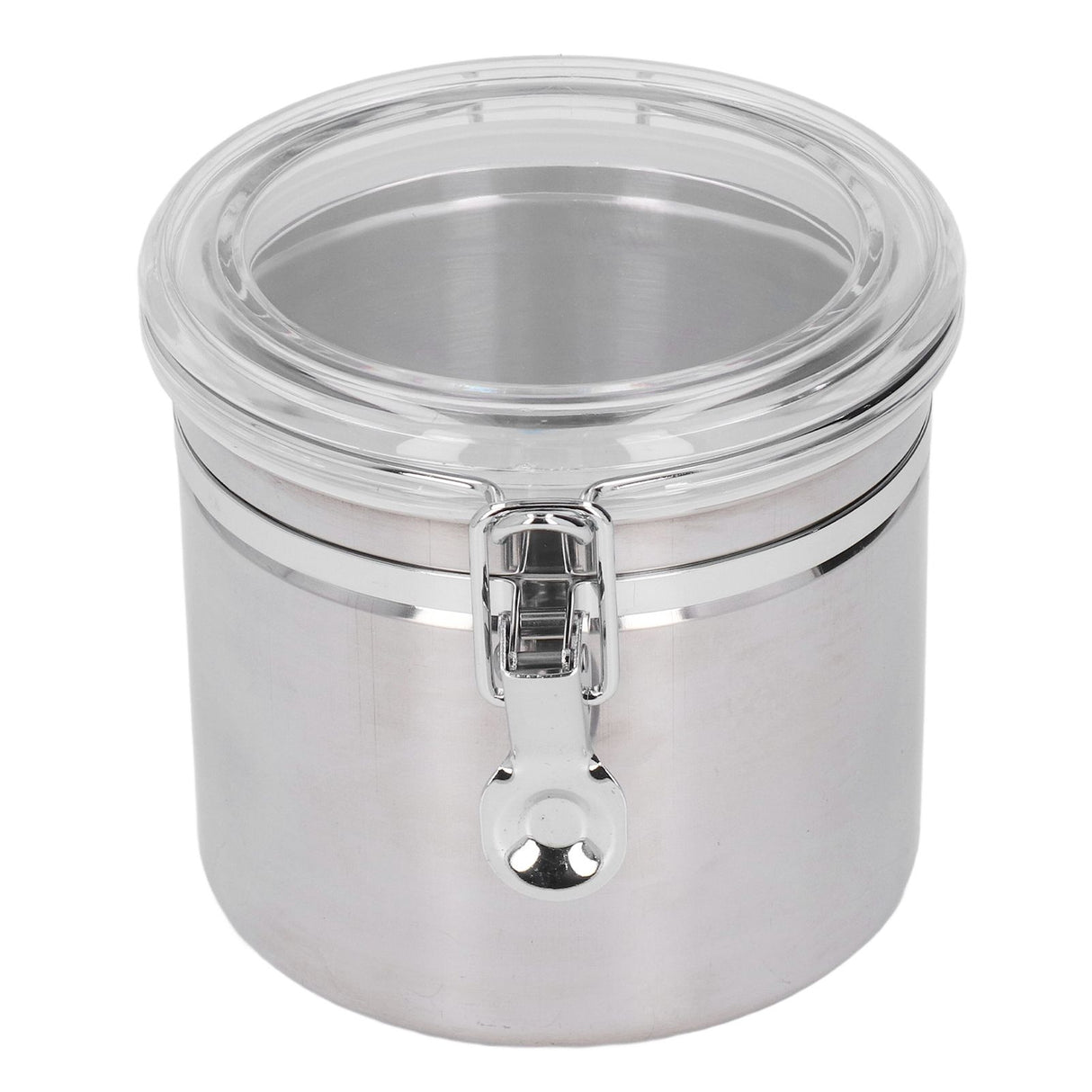 Stainless Steel Sealed Can Food Storage Container Airtight Canister for Dried Fruit Milk Powder Tea Medium 1300ml