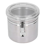 Stainless Steel Sealed Can Food Storage Container Airtight Canister for Dried Fruit Milk Powder Tea Medium 1300ml