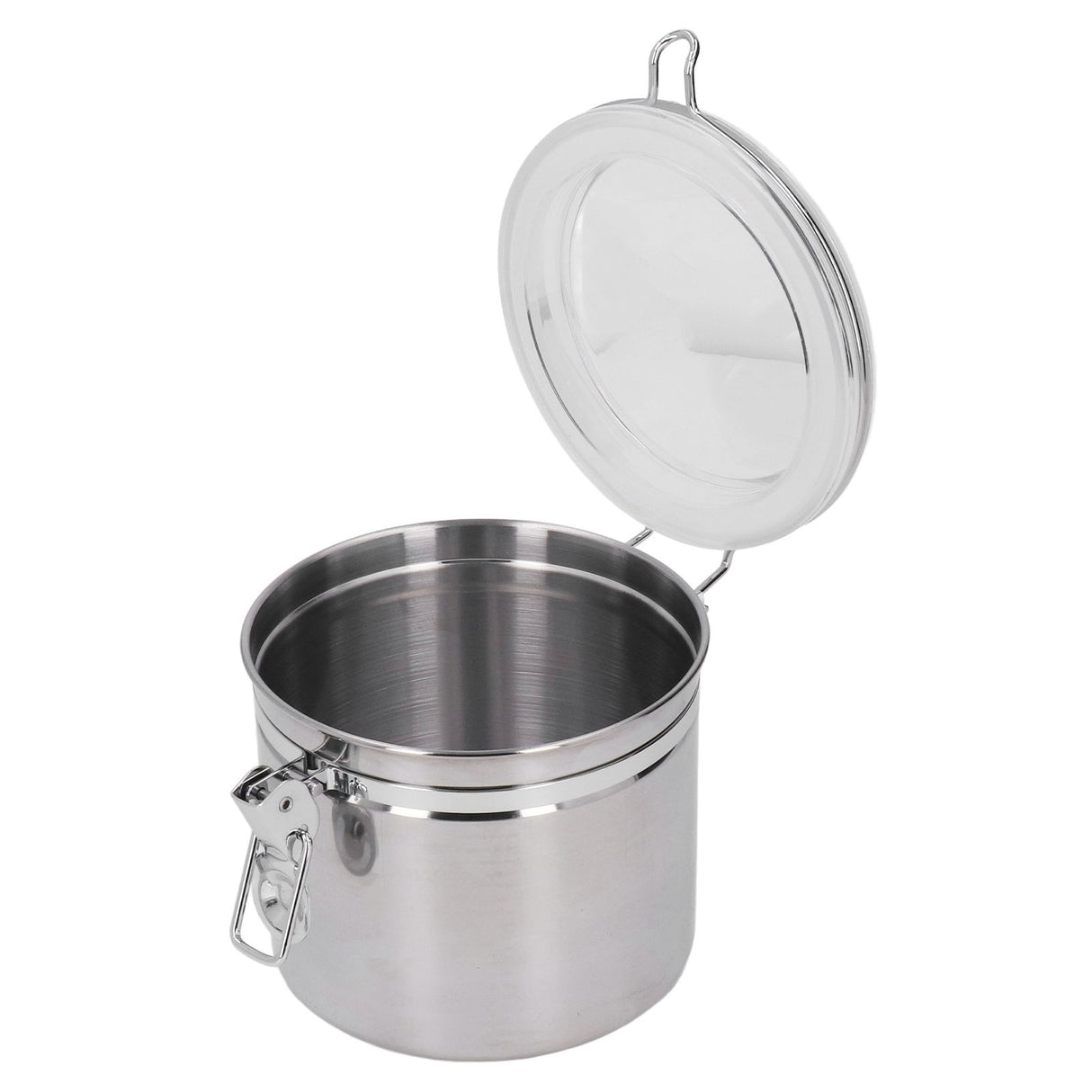 Stainless Steel Sealed Can Food Storage Container Airtight Canister for Dried Fruit Milk Powder Tea Medium 1300ml