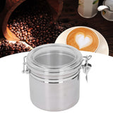 Stainless Steel Sealed Can Food Storage Container Airtight Canister for Dried Fruit Milk Powder Tea Medium 1300ml - Extra Image