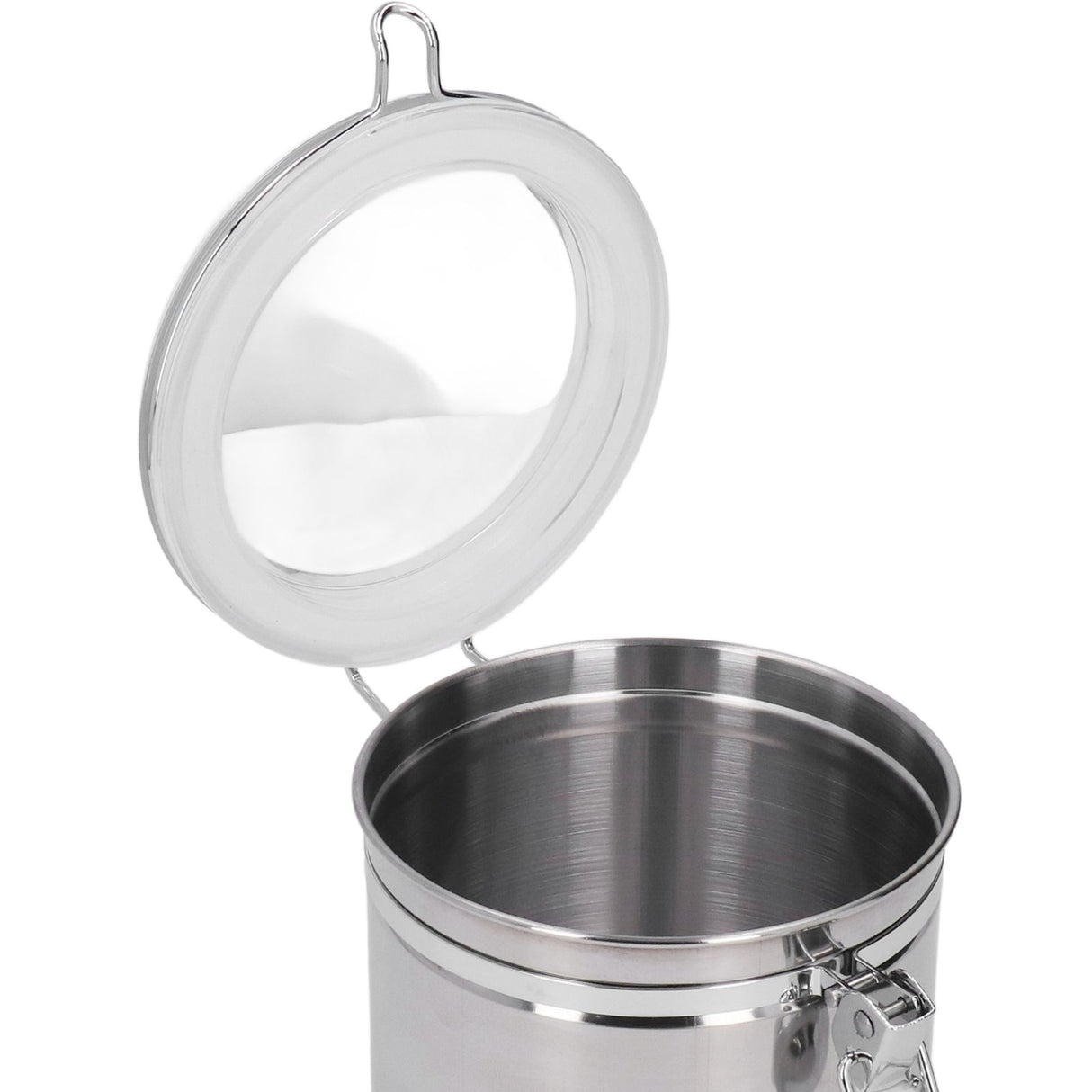 Stainless Steel Sealed Can Food Storage Container Airtight Canister for Dried Fruit Milk Powder Tea Medium 1300ml