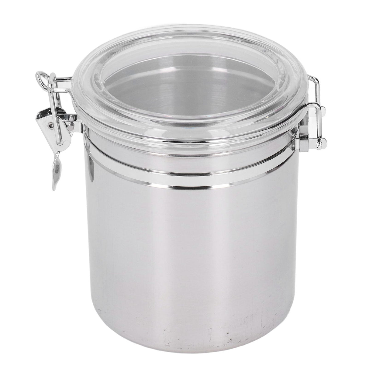 Stainless Steel Sealed Can Food Storage Container Airtight Canister for Dried Fruit Milk Powder Tea Large 1600ml