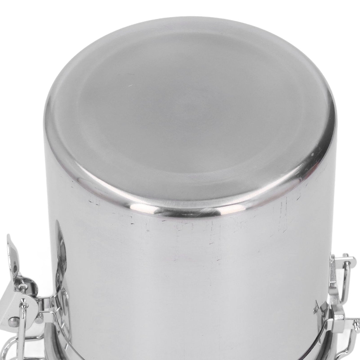 Stainless Steel Sealed Can Food Storage Container Airtight Canister for Dried Fruit Milk Powder Tea Large 1600ml