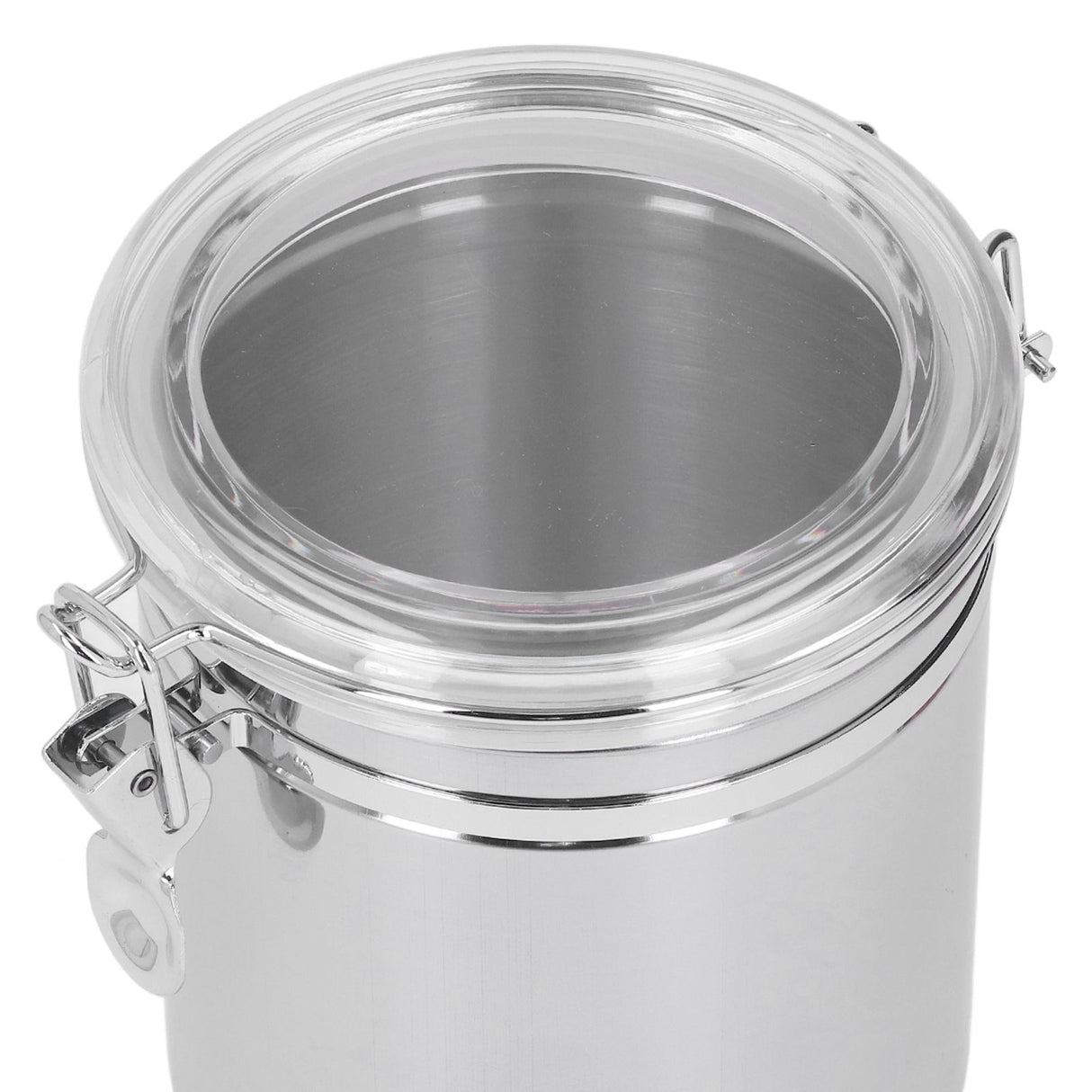 Stainless Steel Sealed Can Food Storage Container Airtight Canister for Dried Fruit Milk Powder Tea Large 1600ml