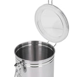 Stainless Steel Sealed Can Food Storage Container Airtight Canister for Dried Fruit Milk Powder Tea Large 1600ml - Extra Image