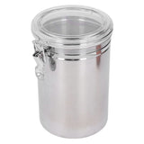 Stainless Steel Sealed Can Food Storage Container Airtight Canister for Dried Fruit Milk Powder Tea Extra Large 2100ml