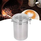 Stainless Steel Sealed Can Food Storage Container Airtight Canister for Dried Fruit Milk Powder Tea Extra Large 2100ml - Extra Image