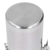 Stainless Steel Sealed Can Food Storage Container Airtight Canister for Dried Fruit Milk Powder Tea Extra Large 2100ml