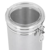 Stainless Steel Sealed Can Food Storage Container Airtight Canister for Dried Fruit Milk Powder Tea Extra Large 2100ml - Extra Image