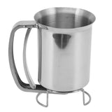 Pancake Batter Dispenser Handheld Stainless Steel Pancake Pourer for Baking Cupcakes Muffins