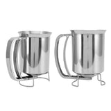 Pancake Batter Dispenser Handheld Stainless Steel Pancake Pourer for Baking Cupcakes Muffins - Extra Image