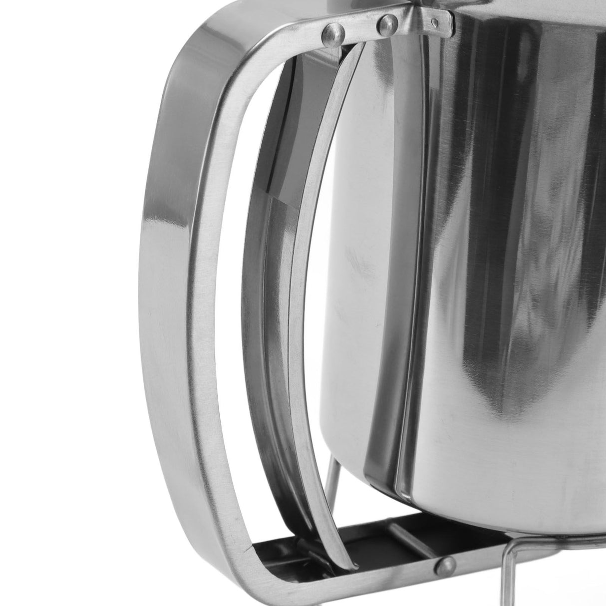 Pancake Batter Dispenser Handheld Stainless Steel Pancake Pourer for Baking Cupcakes Muffins