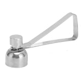 Egg Shell Opener Stainless Steel Double Headed Eggshell Cutter Home Kitchen Tool for Making Pudding Dessert Cake - Side View