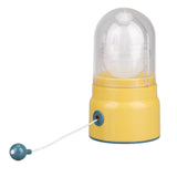 Egg Scrambler Shaker Manual Home Egg Spinner Egg Yolk White Mixer Golden Egg Maker Yellow - Rear View