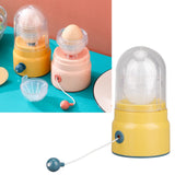 Egg Scrambler Shaker Manual Home Egg Spinner Egg Yolk White Mixer Golden Egg Maker Yellow - Extra Image