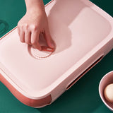 Drawer Egg Carton Large Capacity Egg Holder Multi Layer Chicken Egg Storage Container with Lid for Refrigerator Pink