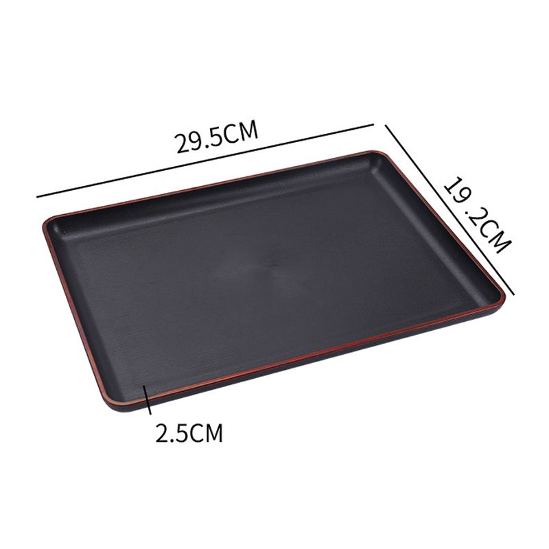 3 Pcs Serving Tray Rectangular Fast Food Tray Multipurpose For Kitchen Restaurant Hotel 30x20cm/11.81x7.87in