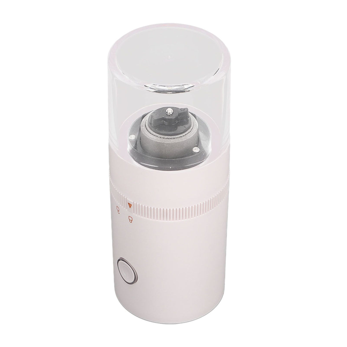 Electric Coffee Grinder USB Charge Coarse and Fine Grinding Adjustable Small Auto Coffee Beans Mill White for Home