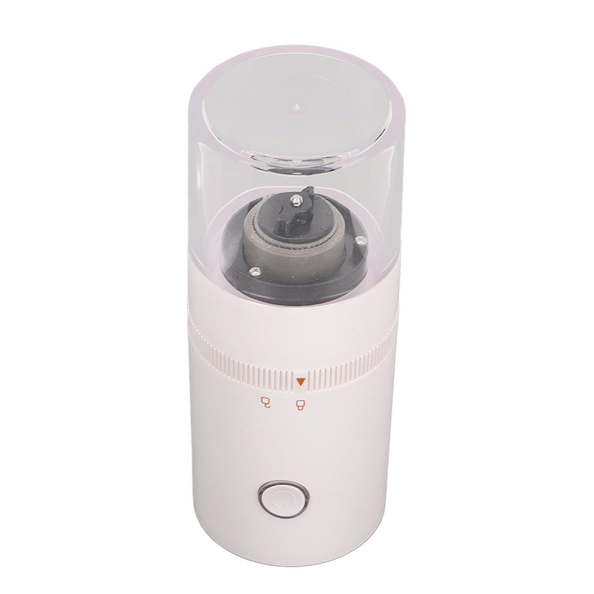 Electric Coffee Grinder USB Charge Coarse and Fine Grinding Adjustable Small Auto Coffee Beans Mill White for Home
