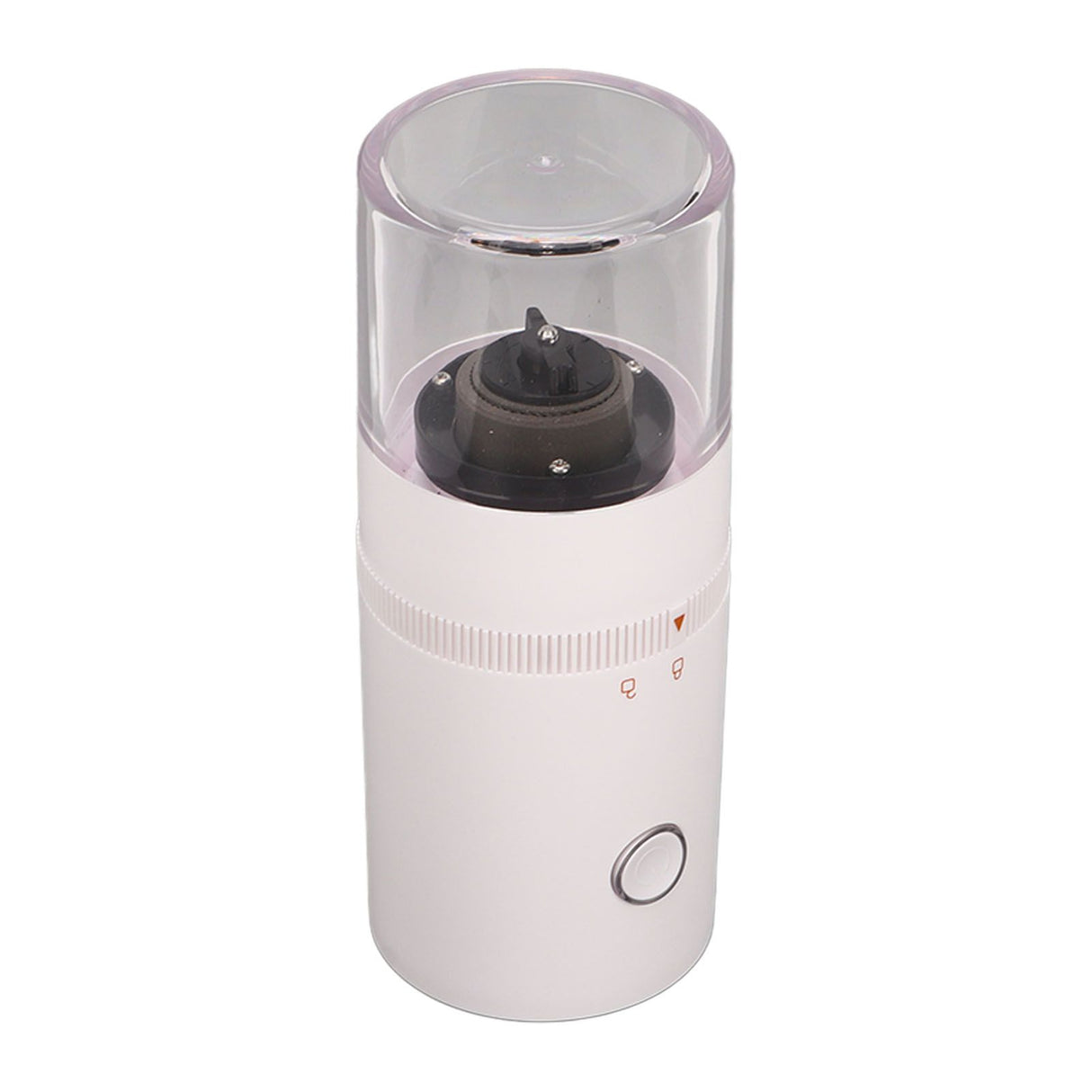 Electric Coffee Grinder USB Charge Coarse and Fine Grinding Adjustable Small Auto Coffee Beans Mill White for Home