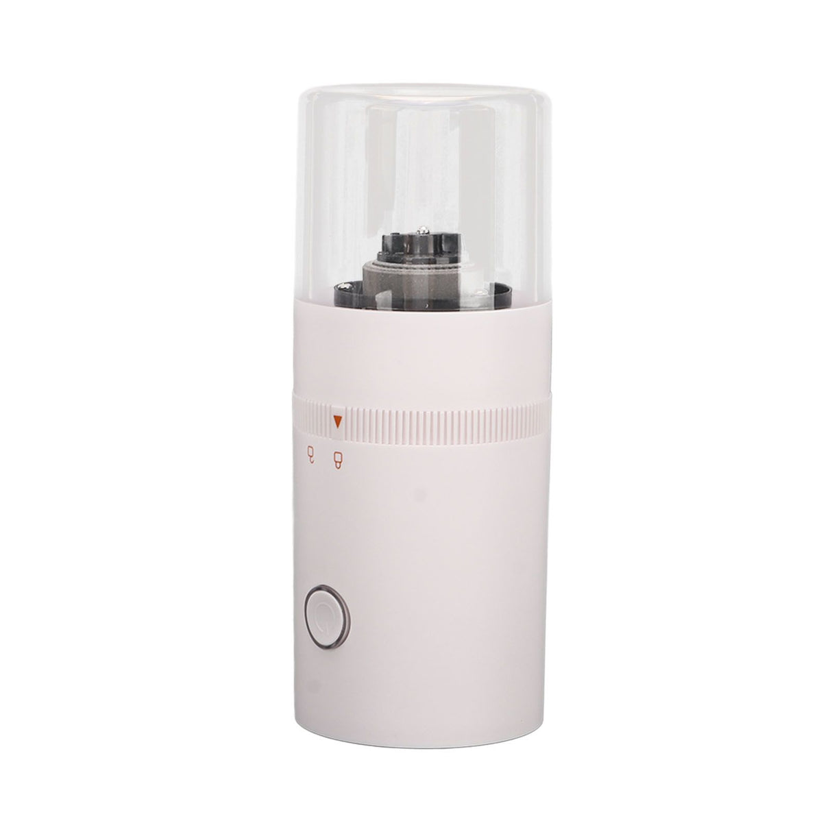 Electric Coffee Grinder USB Charge Coarse and Fine Grinding Adjustable Small Auto Coffee Beans Mill White for Home
