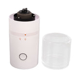 Electric Coffee Grinder USB Charge Coarse and Fine Grinding Adjustable Small Auto Coffee Beans Mill White for Home - Extra Image