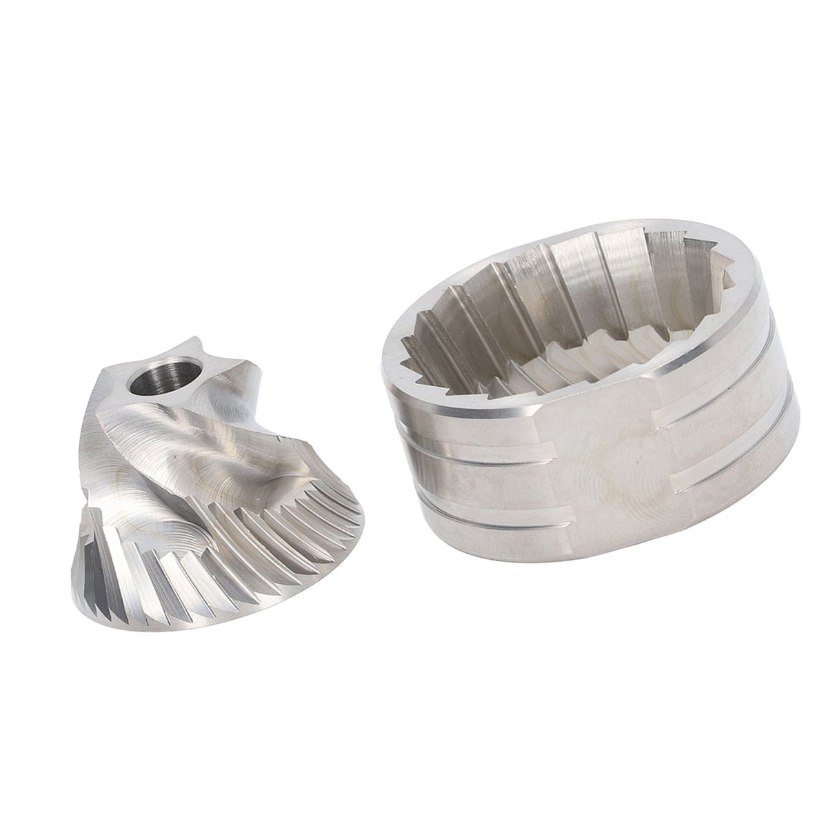 Coffee Grinder Disc Grinding Core 420 Stainless Steel Coffee Bean Grinding Disc Core Kit Five Star Cone