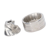 Coffee Grinder Disc Grinding Core 420 Stainless Steel Coffee Bean Grinding Disc Core Kit Five Star Cone