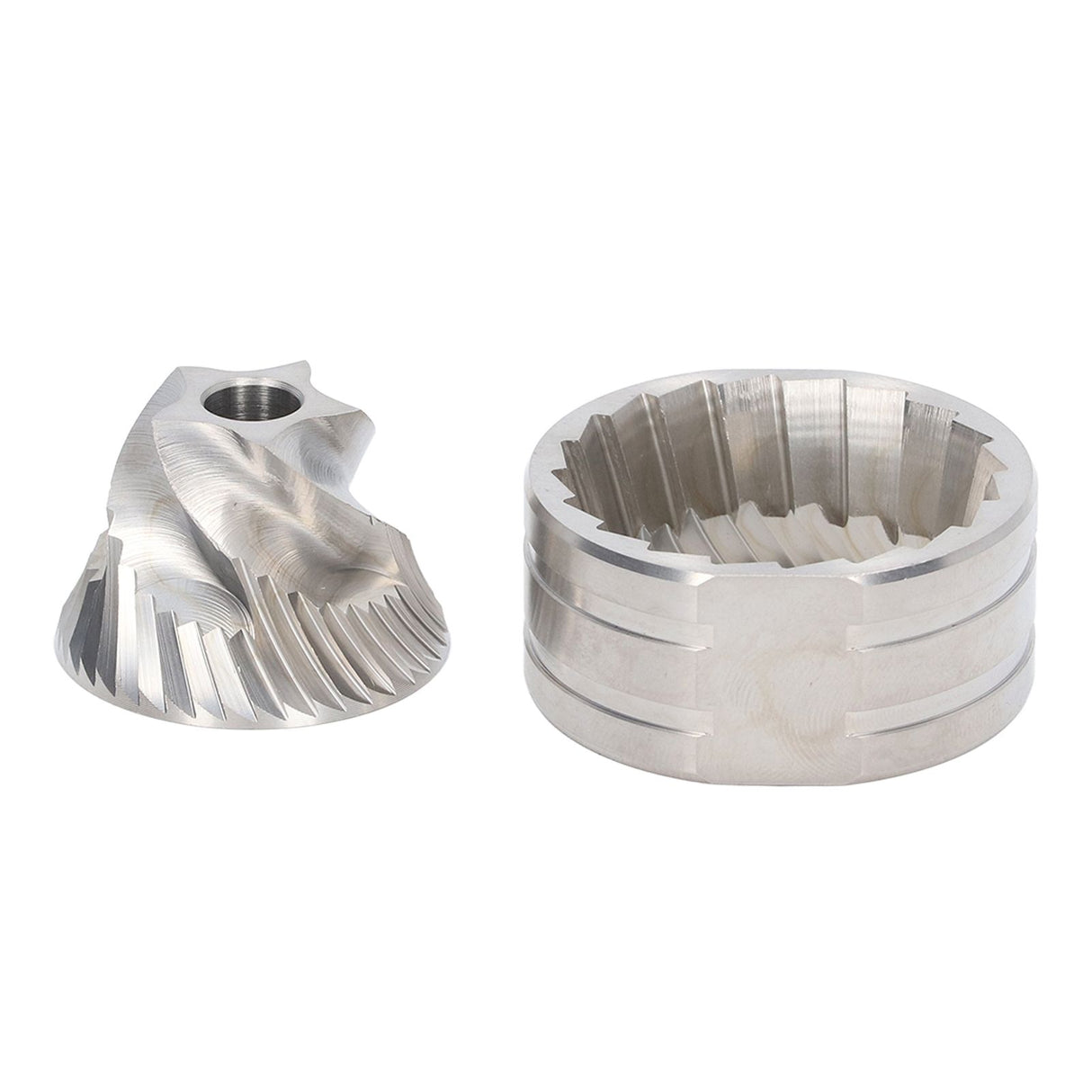 Coffee Grinder Disc Grinding Core 420 Stainless Steel Coffee Bean Grinding Disc Core Kit Five Star Cone