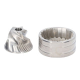 Coffee Grinder Disc Grinding Core 420 Stainless Steel Coffee Bean Grinding Disc Core Kit Five Star Cone