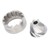 Coffee Grinder Disc Grinding Core 420 Stainless Steel Coffee Bean Grinding Disc Core Kit Six Star Cone