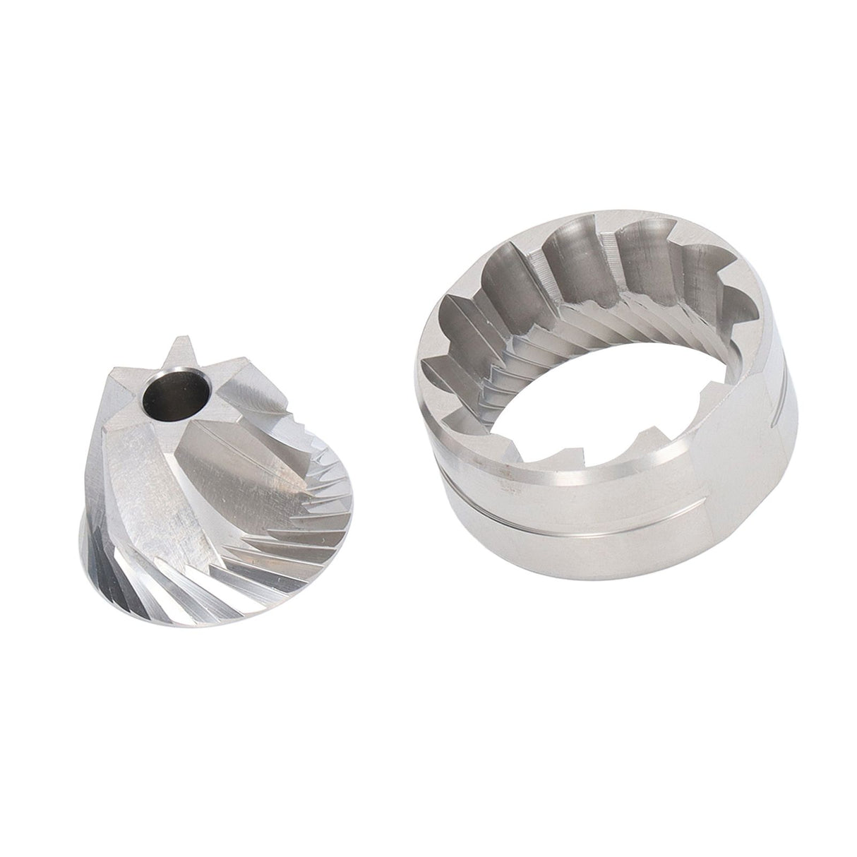 Coffee Grinder Disc Grinding Core 420 Stainless Steel Coffee Bean Grinding Disc Core Kit Six Star Cone